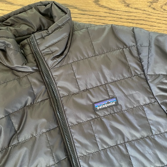 Patagonia Kid's Nano Puff Brick Quilt Jacket - Size Large (12) - Picture 3 of 11
